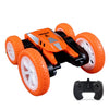 JJR/C Q136 Stunt Street Dance Coche de flores RC de cuatro ruedas con música (naranja)