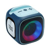 T&G TG359 Altavoz Bluetooth inalámbrico LED portátil para exteriores (Azul)