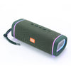 T&G TG375 Subwoofer de altavoz inalámbrico Bluetooth RGB con luz LED portátil para exteriores (verde oscuro)