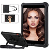 Shield 360 Mango de rotación EVA a prueba de golpes PC Tablet Case para iPad 10.2 2019/2020/2021 / Pro 10.5 2017 / Air 2019 (Negro)