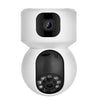 Cámara PTZ inteligente inalámbrica doble YT66 de 2 MP, enchufe: enchufe de EE. UU.