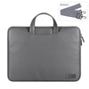 Bolsa interior impermeable para computadora portátil de PU, tamaño: 13 / 14 pulgadas (gris)