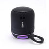 T&G TG294 TWS LED Mini Altavoz portátil de sonido estéreo inalámbrico para exteriores (Negro)