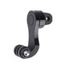Adaptador de montaje de hebilla con gancho en J de rotación 360 (negro)