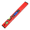 GVDA GD-H400M Regla de nivel de transportador de medida de nivel digital 360 (rojo)