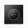 BHT-7000-GCLW 95-240V AC 3A Smart Knob Termostato de calefacción de caldera con sensor interno y conexión WiFi (negro)