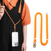 SULADA Multifuncional Universal Teléfono móvil Love Lanyard (Naranja)