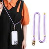 SULADA Multifuncional Universal Teléfono móvil Love Lanyard (Púrpura)