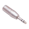 LZ1180 6,35 mm 1/4 TRS macho a XLR adaptador macho de 3 pines