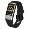 SPOVAN H03 Pulsera inteligente con pantalla TFT HD de 1,14 pulgadas que admite monitoreo de glucosa en sangre / monitoreo del sueño (negro)