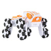 JJR/C Q152 Vehículo acrobático inteligente con brazo oscilante de ocho ruedas con control remoto (naranja)
