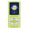 Reproductor MP4 de metal con pantalla TFT de 1,8 pulgadas con auricular + cable (verde)