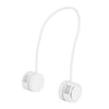 DQ209 Portátil Colgando Cuello Mudo Aroma Difusor Pequeño Ventilador (Blanco)