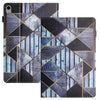 Para iPad 10.9 2022 Sewing Litchi Texture Smart Leather Tablet Case (Mármol)