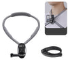 RUIGPRO Lazy Neck Bracket POV View Mount estándar con correa