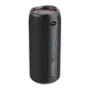Zealot S49 Pro Altavoz Bluetooth inalámbrico portátil para exteriores de 20 W con luz RGB (negro)