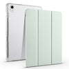 Flip Cover tríptico con respaldo transparente para Huawei MatePad 11.5S (verde claro)