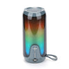 T&G TG651 Altavoz Bluetooth inalámbrico LED portátil subwoofer TWS para exteriores (gris)