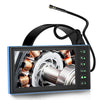 Endoscopio industrial T23 de 5 mm con doble lente y pantalla de 7 pulgadas, especificaciones: tubo de 10 m.