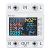 KWS-302 170-300V Medidor de monitoreo de corriente y voltaje de riel con pantalla digital de CA multifuncional