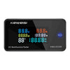 KWS-DC200-10A Reloj de corriente de voltaje con pantalla digital de 8-120 V CC con derivación (negro)