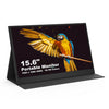 GXMO G156F Monitor multiplataforma portátil con pantalla IPS FHD 1920x1080P de 15,6 pulgadas (negro)