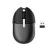 HXSJ M106 2.4GHZ 1600dpi Ratón inalámbrico monomodo USB recargable (Negro)