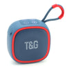 T&G TG659 Mini altavoz Bluetooth TWS portátil para exteriores (azul)