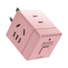 KYFEN USB Smart Mini enchufe de carga rápida multifunción (rosa)