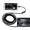 AN97 Cámara de inspección de tubo rígido con endoscopio micro USB a prueba de agua para partes del teléfono móvil Android con función OTG, con 6 LED, diámetro de la lente: 8 mm (longitud: 1,5 m)