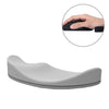 Soporte de muñeca de silicona Alfombrilla para ratón Reposamanos móvil Reposamanos de oficina, Especificaciones: Mano derecha gris