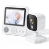 ABM900 Cámara de seguridad con monitor para bebés con visión nocturna y video inalámbrico de 2,8 pulgadas (enchufe de EE. UU.)