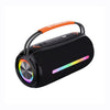 T&G X360 20W RGB Altavoz Bluetooth colorido Altavoz estéreo 3D portátil para exteriores (negro)