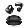 Hileo Hi80 TWS Auriculares inalámbricos Bluetooth IPX5 impermeables en la oreja para deportes con reducción de ruido (negro)