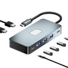 BYL-2312 Tipo-C a HDMI 4K 30Hz + USB3.0 + PD100W HUB de estación de acoplamiento