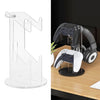 Para PS4 / PS5 YX029 Soporte para pantalla de escritorio para gamepad de auriculares (transparente)