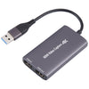 DGK02SE Estación de acoplamiento 2 en 1 USB+Tipo-C a HDMI dual HD