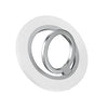 Soporte magnético para anillo de teléfono esmerilado Magsafe (blanco)