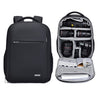 CADeN W9 Bolsa para lentes de viaje Bolsa para mochila con cámara para drones (Negro)