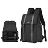 Mochila para cámara Cwatcun D86 Bolsa impermeable para cámara sin espejo DSLR, tamaño: 28 x 15 x 41 cm pequeño (negro)