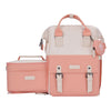 Mochila para cámara a juego de colores Cwatcun D87 Bolsa para fotografía de gran capacidad, tamaño: 38 x 31 x 20 cm, pequeña (rosa)