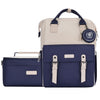 Mochila para cámara a juego de colores Cwatcun D87 Bolsa para fotografía de gran capacidad, tamaño: 38 x 31 x 20 cm, pequeña (azul)