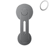 ZF013 para soporte magnético oculto para teléfono Tesla MagSafe, FlipVersion (gris)