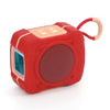 T&G TG661 Altavoz Bluetooth inalámbrico portátil para exteriores con LED colorido (rojo)