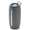 T&G TG663 Altavoz Bluetooth inalámbrico LED colorido portátil subwoofer para exteriores (gris)
