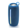 T&G TG663 Altavoz Bluetooth inalámbrico LED colorido portátil subwoofer para exteriores (azul)