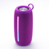 T&G TG663 Altavoz Bluetooth inalámbrico LED colorido portátil subwoofer para exteriores (púrpura)