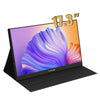 Monitor portátil con pantalla IPS FHD 1920x1080P de 17,3 pulgadas (sin cargador)