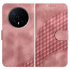 Funda de cuero con relieve de cabeza de elefante para Honor Magic8 con cordón (rosa)