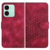 Funda de cuero con relieve de cabeza de elefante para Honor Play10 4G con cordón (rosa)